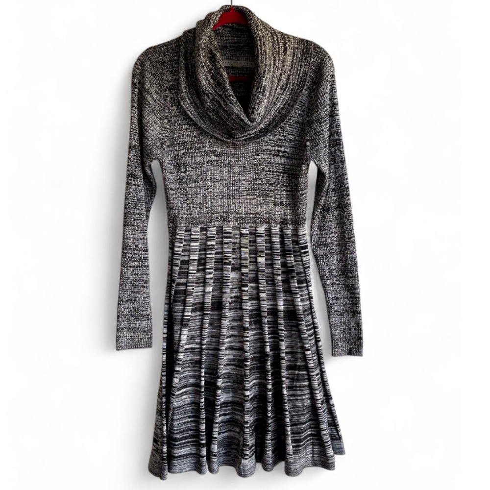 Marc New York Gray Cowl Neck Sweater Dress Size M